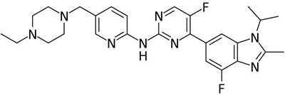 Abemaciclib的分子结构式